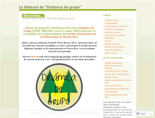 Tablet Screenshot of dinamicadegrupo.wordpress.com