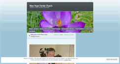 Desktop Screenshot of newhope4peace.wordpress.com