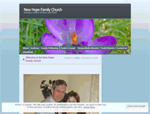 Tablet Screenshot of newhope4peace.wordpress.com