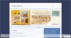 Desktop Screenshot of blogosteria.wordpress.com
