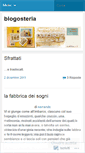 Mobile Screenshot of blogosteria.wordpress.com