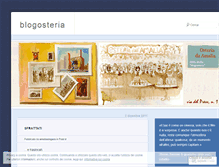 Tablet Screenshot of blogosteria.wordpress.com