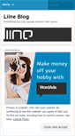 Mobile Screenshot of liineblog.wordpress.com