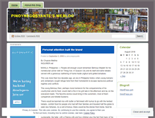 Tablet Screenshot of pinoynegosyante.wordpress.com