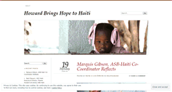 Desktop Screenshot of howardinhaiti.wordpress.com