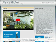 Tablet Screenshot of payonsold.wordpress.com