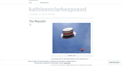 Desktop Screenshot of kathleenclarkexposed.wordpress.com