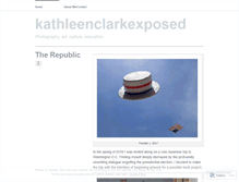 Tablet Screenshot of kathleenclarkexposed.wordpress.com