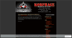 Desktop Screenshot of korfhage.wordpress.com