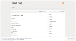 Desktop Screenshot of ourfud.wordpress.com