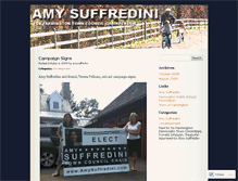 Tablet Screenshot of amysuffredini.wordpress.com