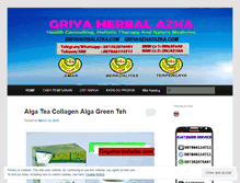 Tablet Screenshot of griyasehatazka.wordpress.com