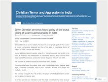Tablet Screenshot of christianwatchindia.wordpress.com