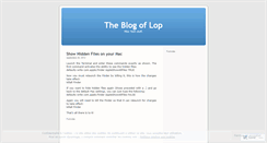 Desktop Screenshot of lop1.wordpress.com