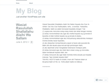 Tablet Screenshot of anggrainimuthmainnah.wordpress.com