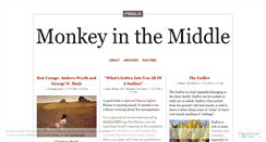 Desktop Screenshot of mmmonkeyinthemiddle.wordpress.com