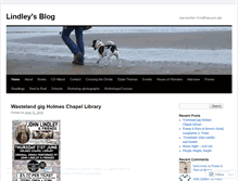 Tablet Screenshot of johnflindley.wordpress.com