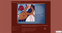 Desktop Screenshot of compassionaterebel.wordpress.com