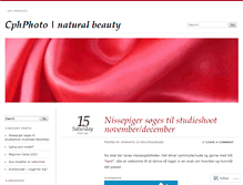 Tablet Screenshot of cphphoto.wordpress.com