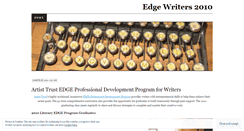 Desktop Screenshot of edgewriters.wordpress.com