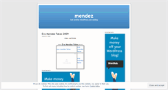 Desktop Screenshot of evemandf.wordpress.com