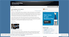 Desktop Screenshot of eplfootball101.wordpress.com
