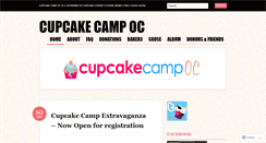 Desktop Screenshot of cupcakecampoc.wordpress.com