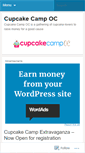 Mobile Screenshot of cupcakecampoc.wordpress.com