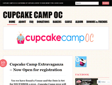 Tablet Screenshot of cupcakecampoc.wordpress.com