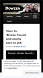 Mobile Screenshot of dowzerpoppunk.wordpress.com