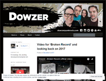 Tablet Screenshot of dowzerpoppunk.wordpress.com