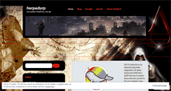 Desktop Screenshot of herpadurp.wordpress.com