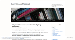 Desktop Screenshot of innovationsantropologi.wordpress.com