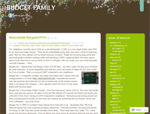 Tablet Screenshot of budgetfamily.wordpress.com