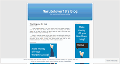 Desktop Screenshot of narutolover18.wordpress.com