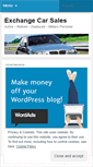 Mobile Screenshot of newcarsales.wordpress.com