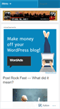 Mobile Screenshot of cfhalifaxrockfest.wordpress.com