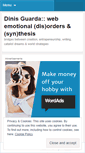 Mobile Screenshot of dinisguarda.wordpress.com