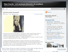 Tablet Screenshot of dinisguarda.wordpress.com