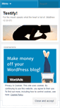 Mobile Screenshot of forgoditestify.wordpress.com
