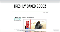 Desktop Screenshot of freshlybakedgoodz.wordpress.com