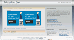 Desktop Screenshot of drivevalley.wordpress.com