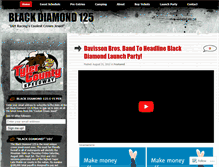 Tablet Screenshot of blackdiamond125.wordpress.com