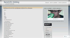 Desktop Screenshot of bared18.wordpress.com