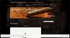 Desktop Screenshot of grzegorzfijalkowski.wordpress.com