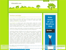 Tablet Screenshot of kilotakibi.wordpress.com
