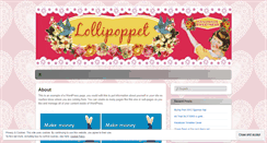 Desktop Screenshot of lollipoppet.wordpress.com