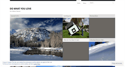 Desktop Screenshot of dowhatyoulove.wordpress.com