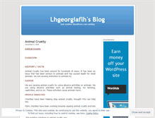 Tablet Screenshot of lhgeorgiaflh.wordpress.com