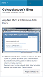 Mobile Screenshot of gokayokutucu.wordpress.com